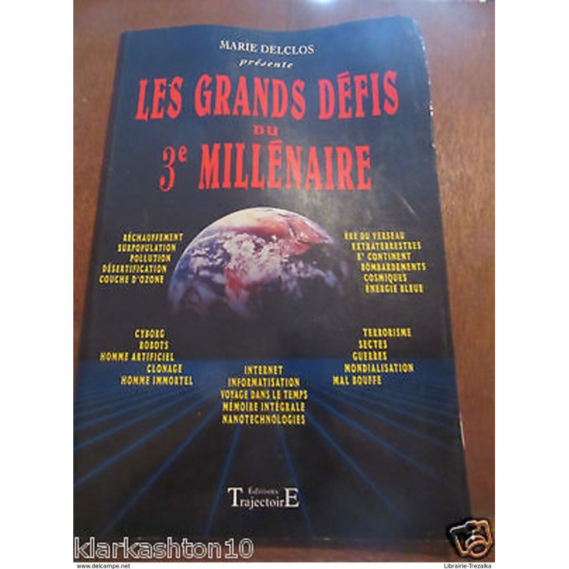 Marie Delclos présente "les grands défis du 3è millénaire"/...
