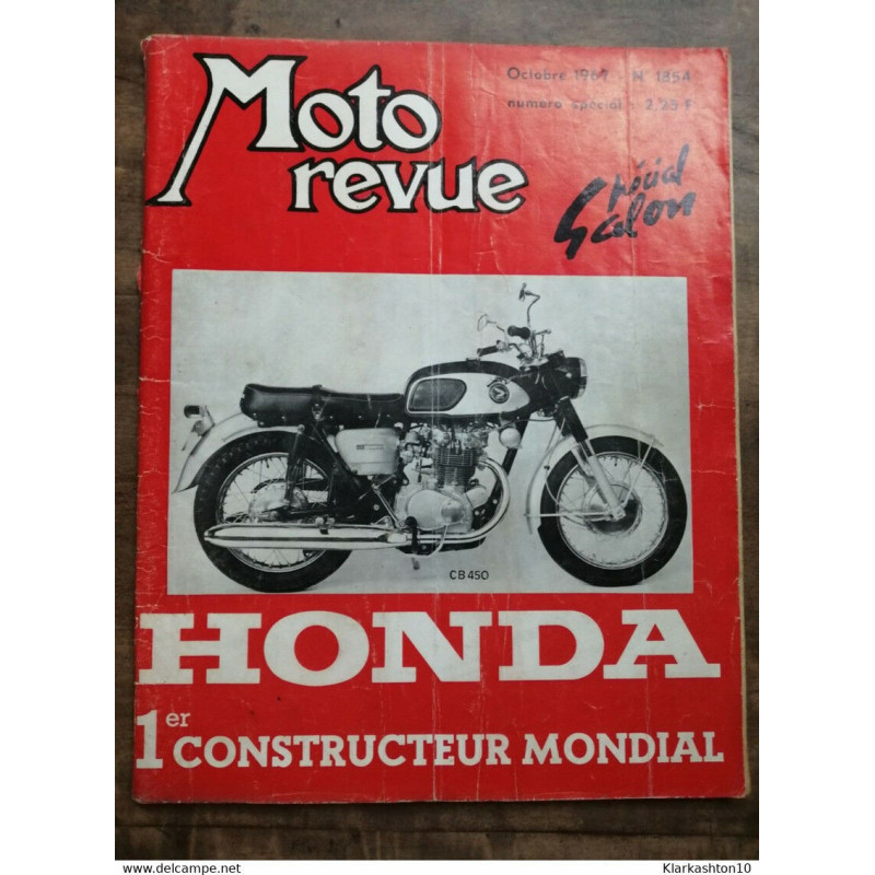 Moto Revue - Nº 1854 / Octobre 1967