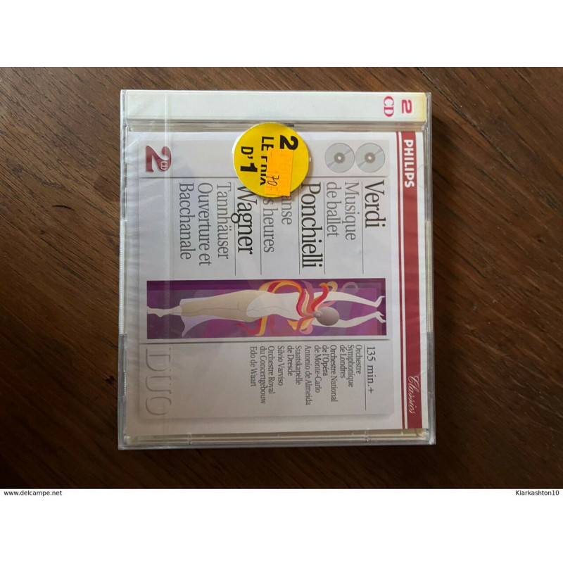 Verdi Musique de ballet - Almeida/ 2 CD Philips NEUF SOUS BLISTER