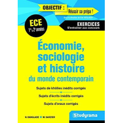 Economie sociologie et histoire du monde contemporain ECE 1ER et...