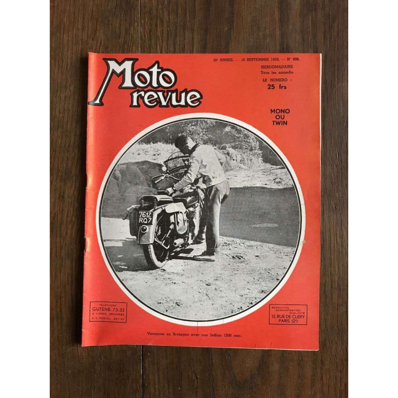 Moto revue n° 998