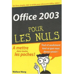 Office 2003 pour les nuls