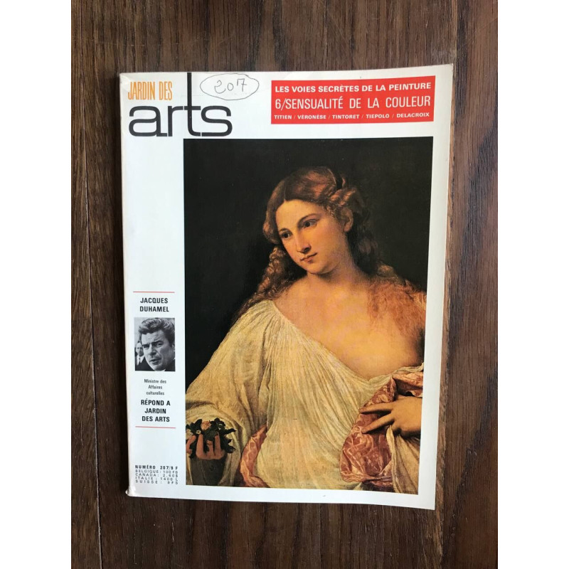 Le jardin des arts N° 207