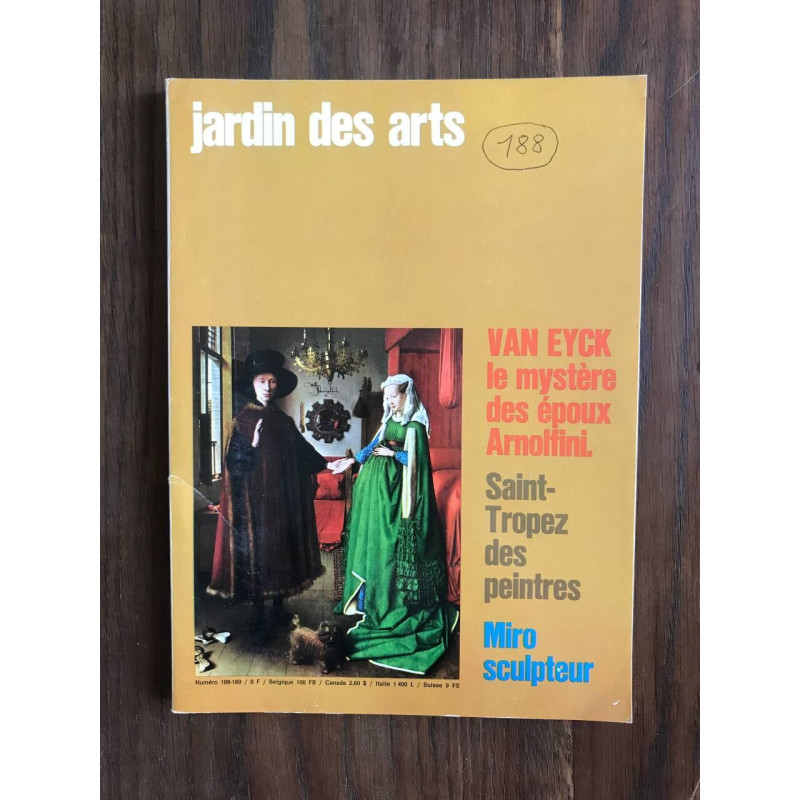 Le jardin des arts N° 188-189