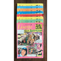 Lisette (Zette et Jackie) N° 22 23 24 25 26 27 28 29 - 1957