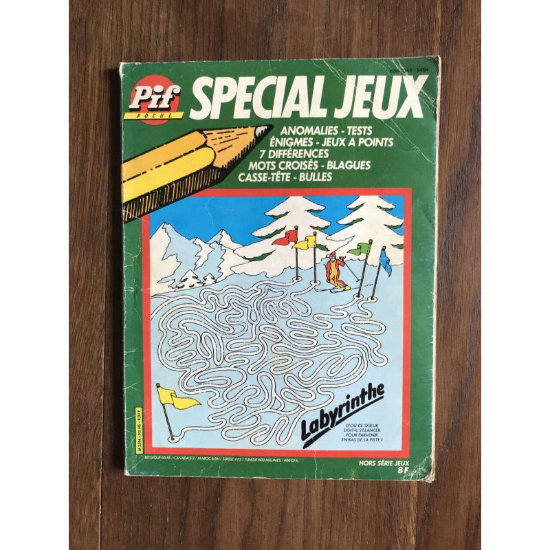 Pif poche - Special jeux n° 202