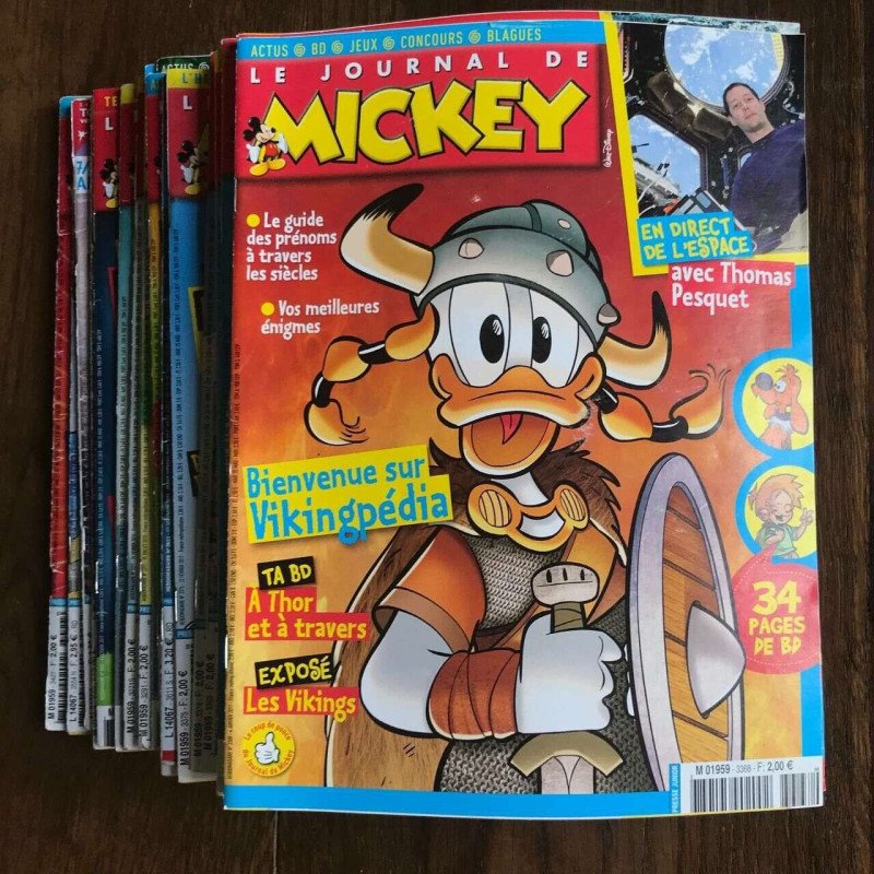 Le Journal de Mickey N° 3368 3374 3389 3392 3367 3368 3353 3374...