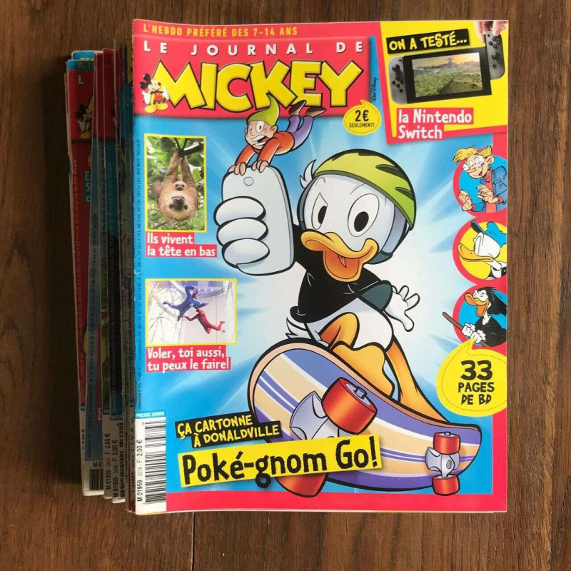Le Journal de Mickey N° 3376 3624s 3607s 3606s 3595s 3379 3607s...