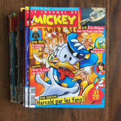 Le Journal de Mickey N° 3316s 3315 3309s 3251 3253 3407 3580 3585...