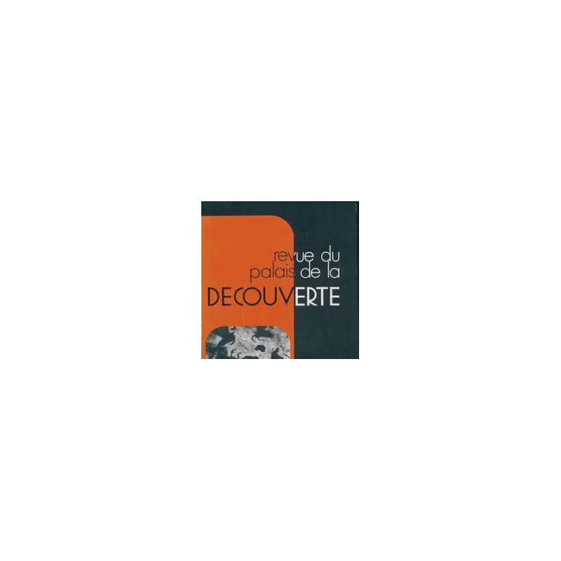Revue du palais de la Decouverte Vol.2 N°20