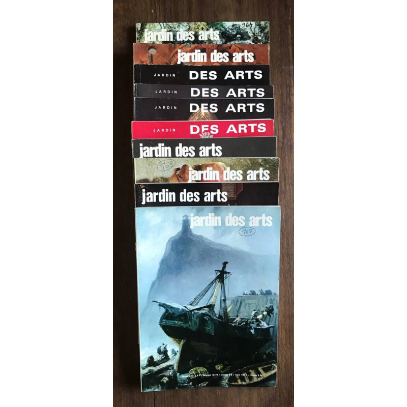 Le Jardin des arts n° 164-165 163 132 122 126 127 155 168 138 167