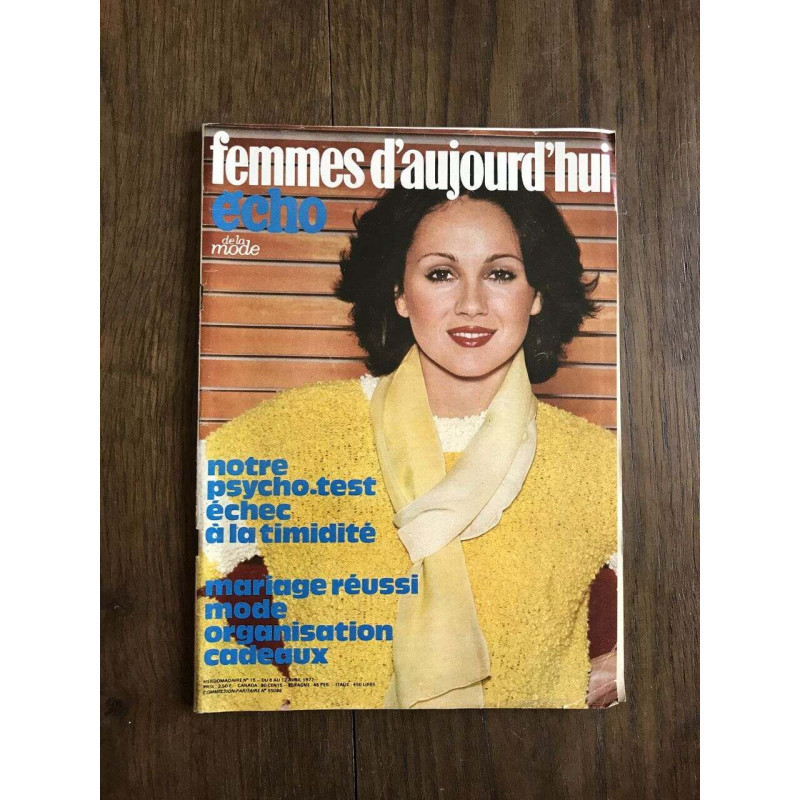 Femmes d'aujourd'hui echo n°15