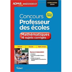 Concours Professeur des écoles - Mathématiques - 16 sujets...