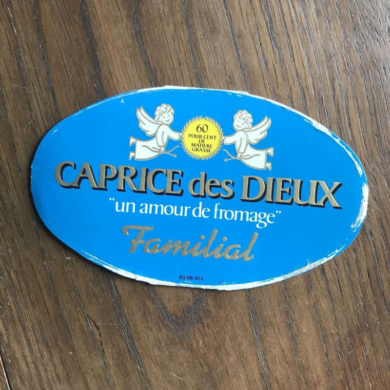 CAPRICE des DIEUX "un amour de fromage" Familial