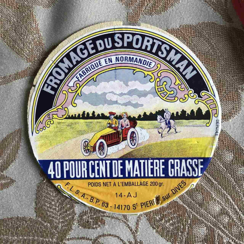 Fromage du sportsman fabriqué en normandie