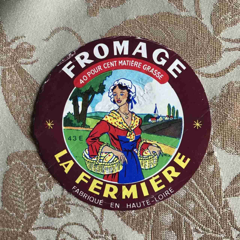 Fromage 40 pour cent matière grasse La fermiere 43E
