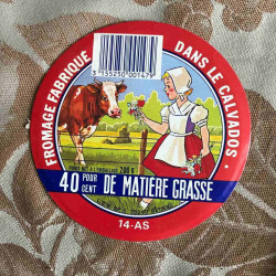Fromage fabriqué dans le Calvadis 14-AS
