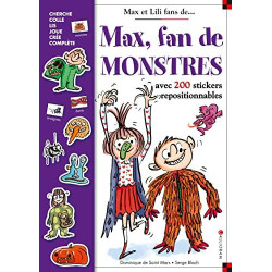 Max fan de Monstres - Stickers