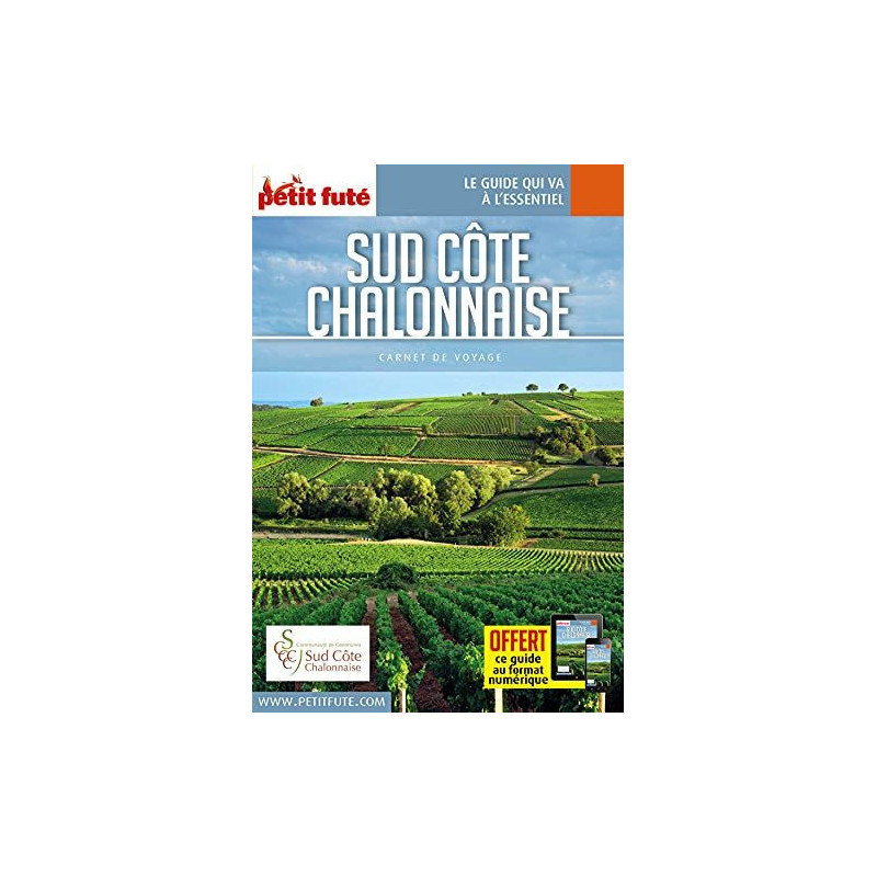Guide Sud côte Chalonnaise 2021 Carnet Petit Futé