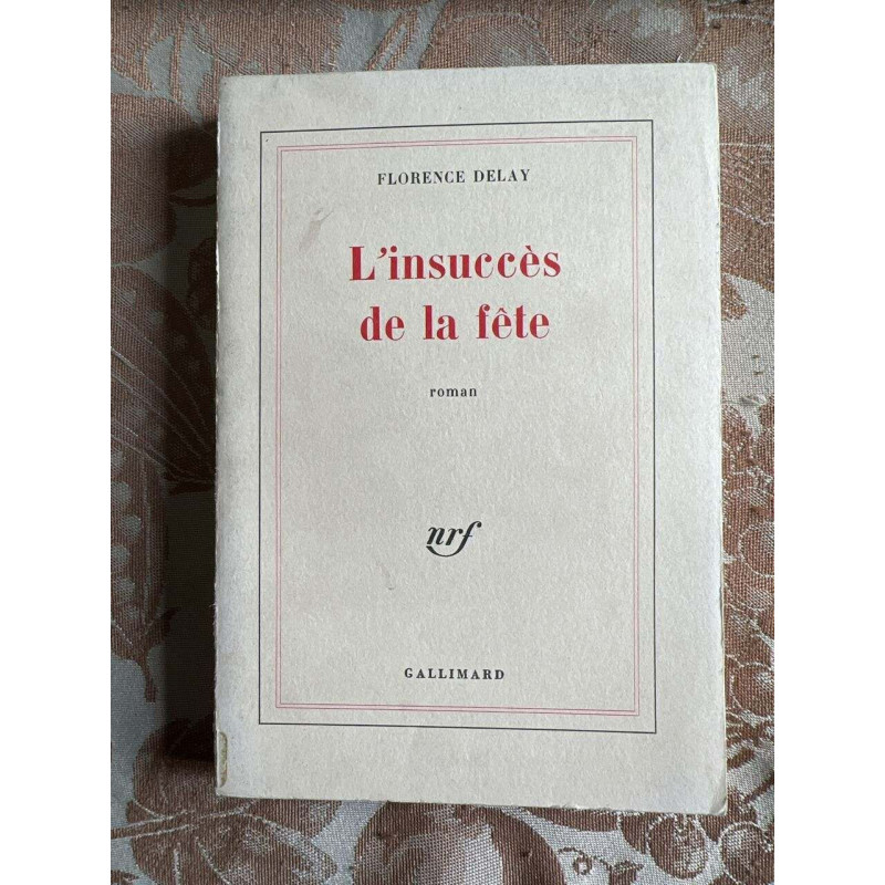 L'insuccès de la fête
