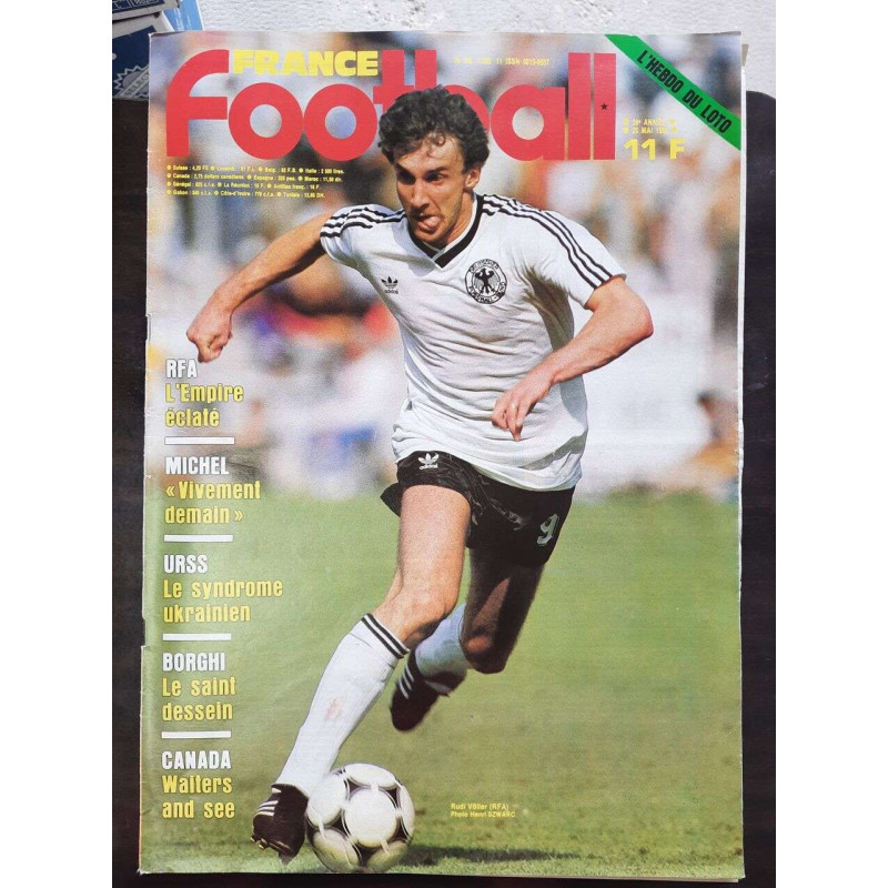 France Football Nº2093 / Mai 1986