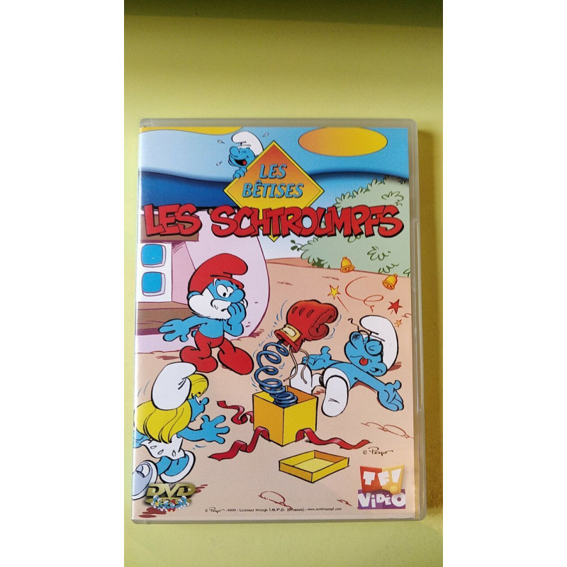 DVD - Les Betises Les Schtroumpf