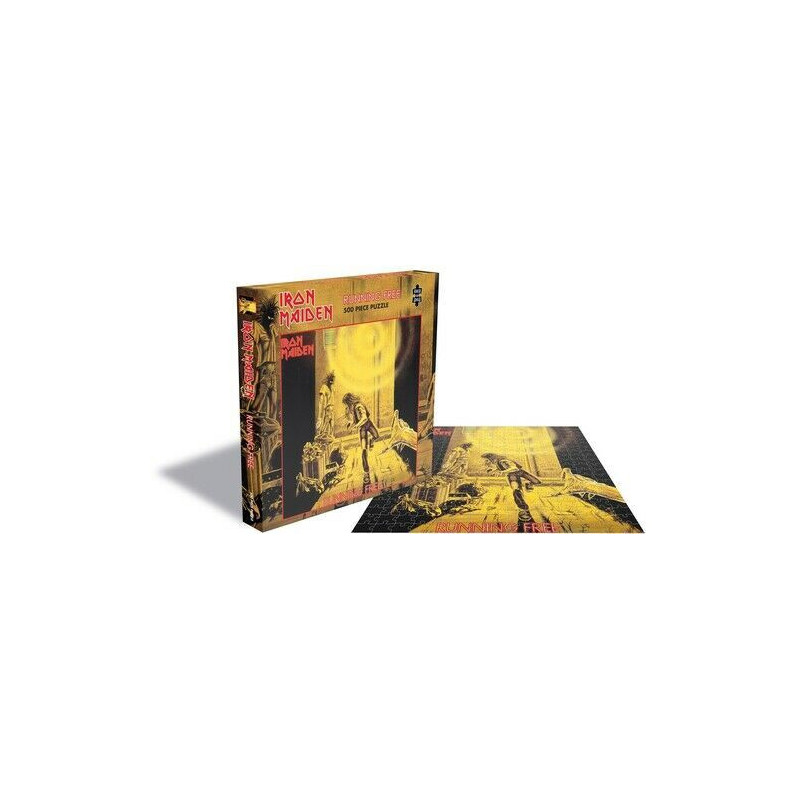 Iron Maiden - Running Free (500 Piece Jigsaw Puzzle)