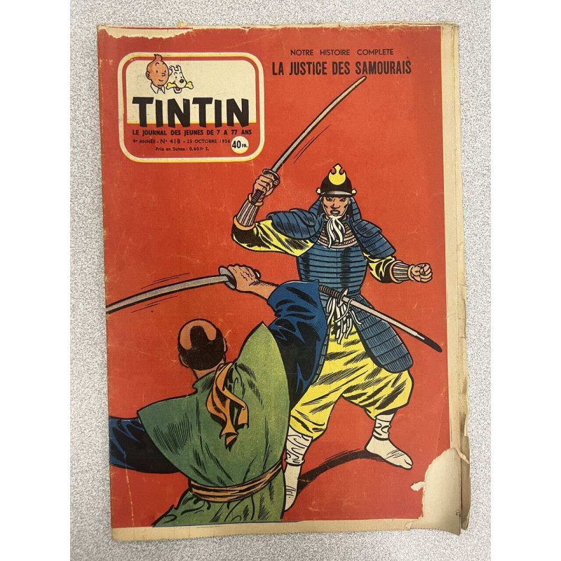 Le Journal de Tintin N° 418