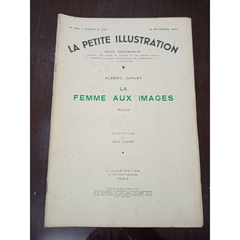 La petite Illustration N° 846. La femme aux images II
