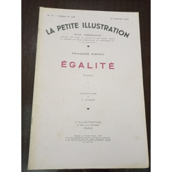 La petite Illustration N° 711. Égalité II