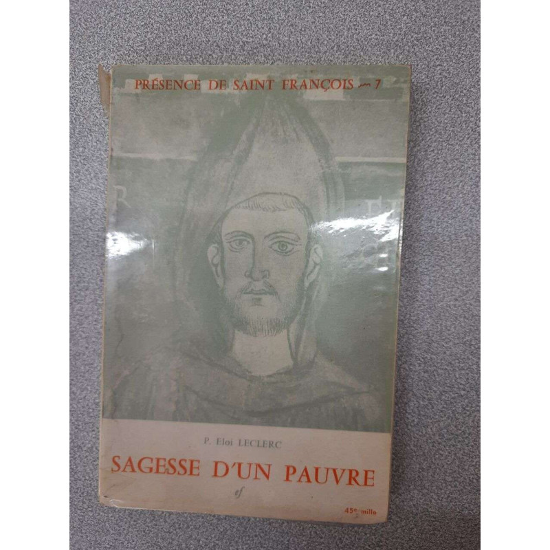 Sagesse d'un pauvre (9ª edition)