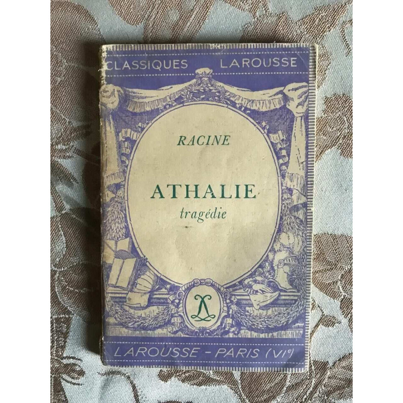 RACINE ATHALIE (tragédie)
