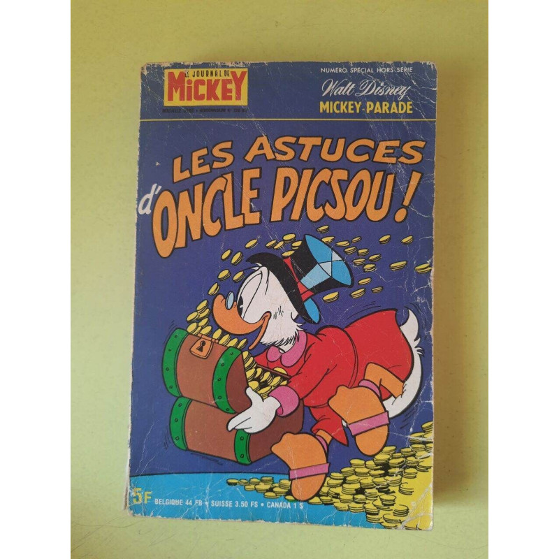Le Journal De Mickey Nº1310 Les Astuces D'Oncle Picsou! / 1977