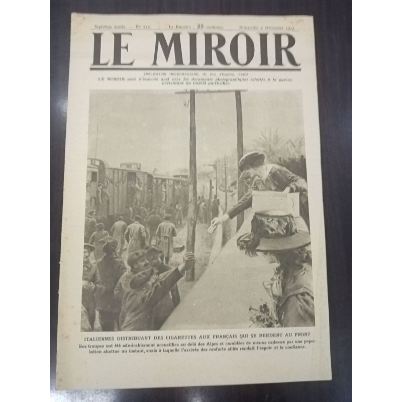 Journal Le Miroir N° 819 - 1917