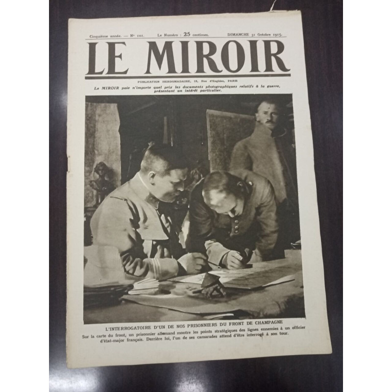 Le Miroir N° 101 - 1915