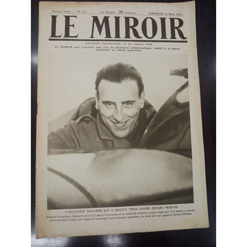 Le Miroir N° 121 - 1916