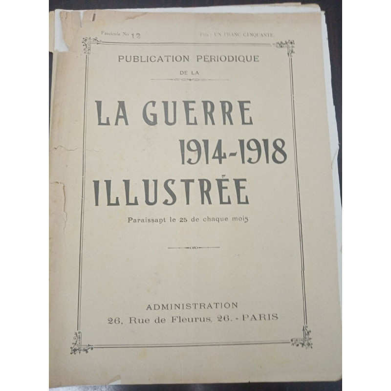 La guerre 1914-1918 illustrée N° 12