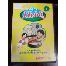 DVD Dessin animé. Heidi 1 - La montagne - Le chalet de grand-père