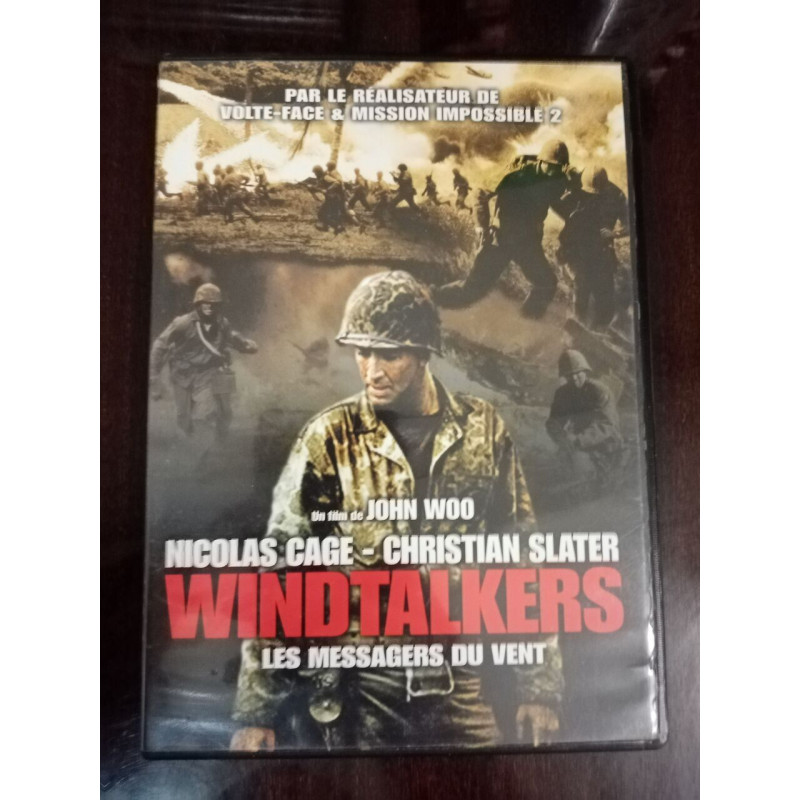 DVD Film. Windtalkers les messagers du vant