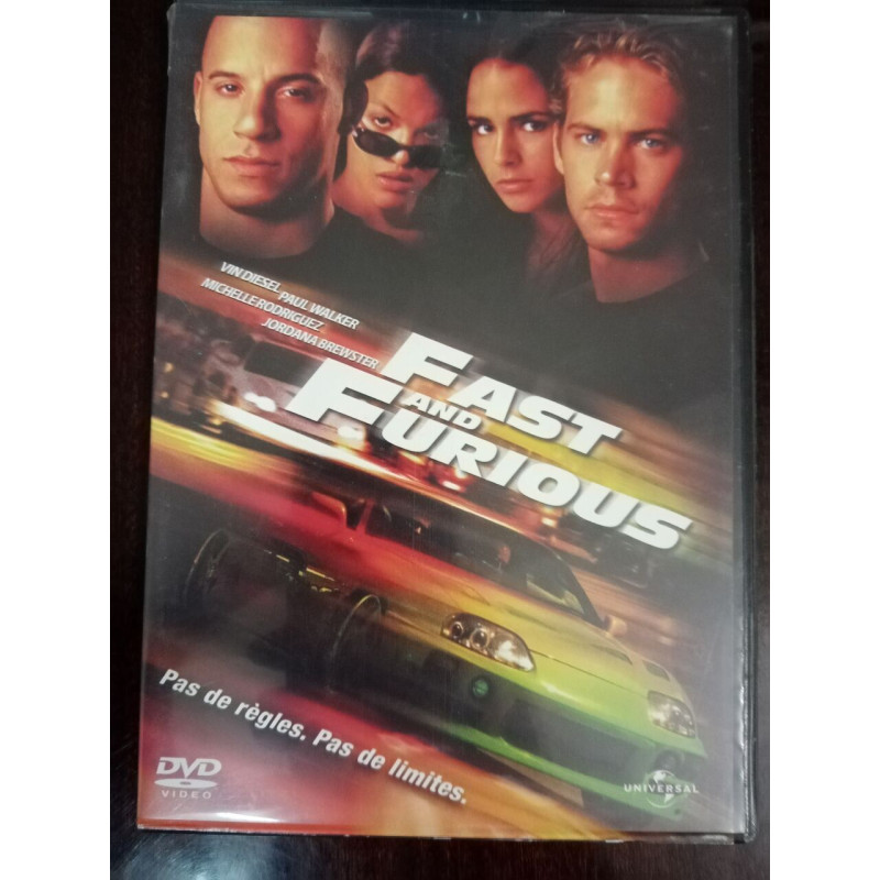 DVD Film. Fast and furious 1
