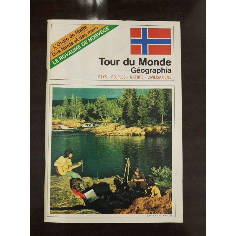 Tour Du Monde Géographia Nº223 / Avril 1978
