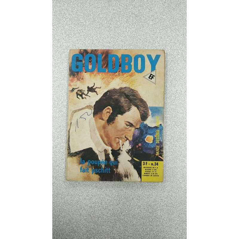 Goldboy n°34 la poupée qui fait pschitt