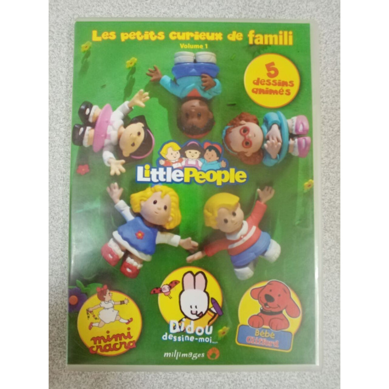 DVD - Les petits curieux de famili Volume 1 - LittlePeople