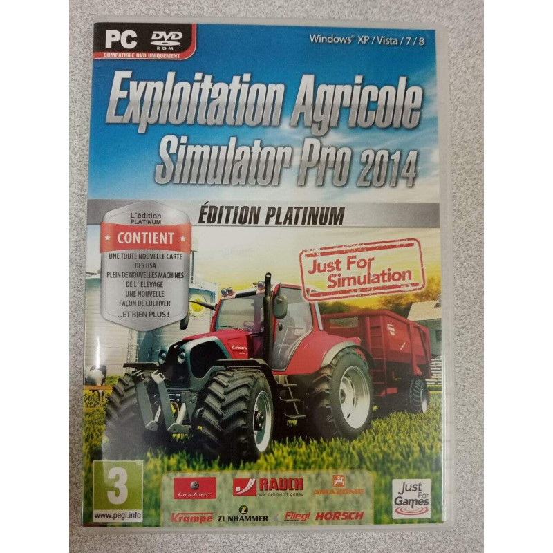 PC - Exploitation Agricole Simulator 2014 Pro