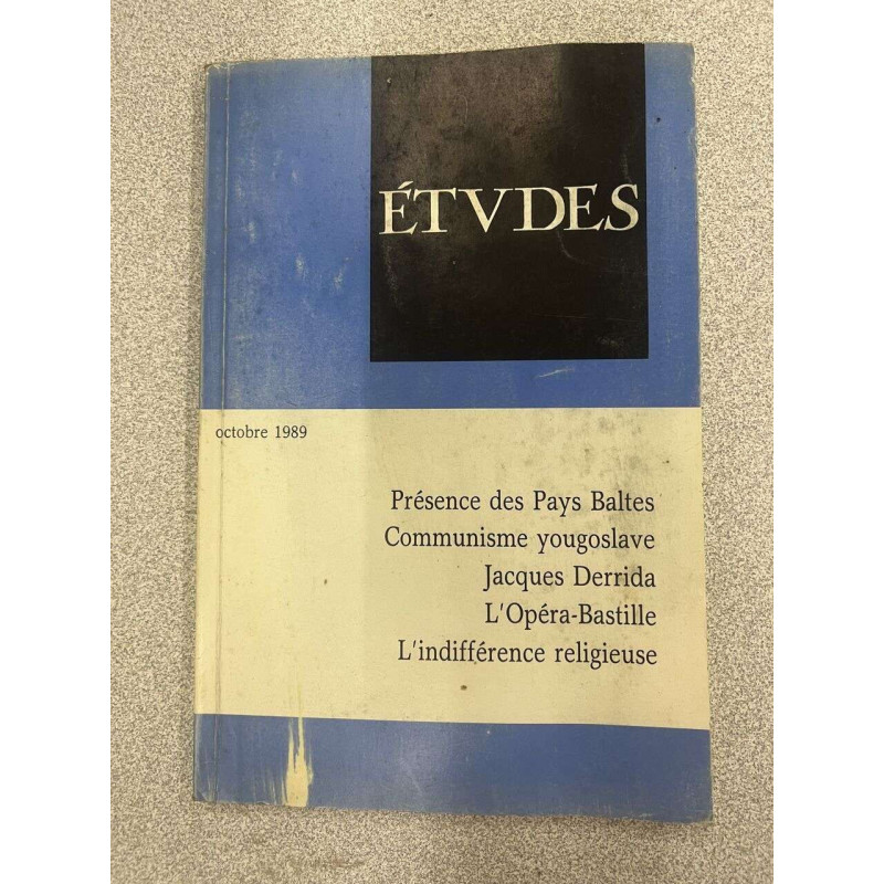 Ètvdes - Octobre 1989