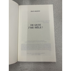 De quoi j'me mêle