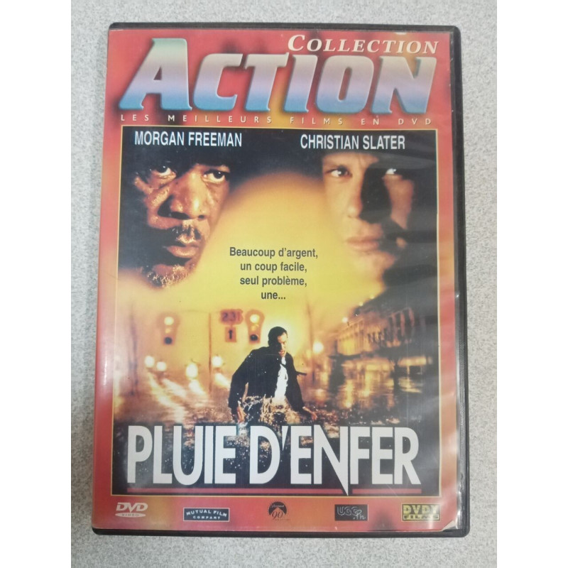DVD - Pluie d'enfer (Morgan Freeman et Christian Slater)