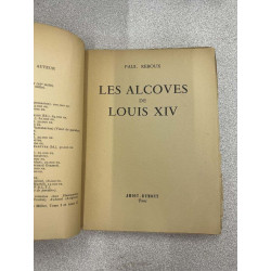 Les alcoves de louis XIV