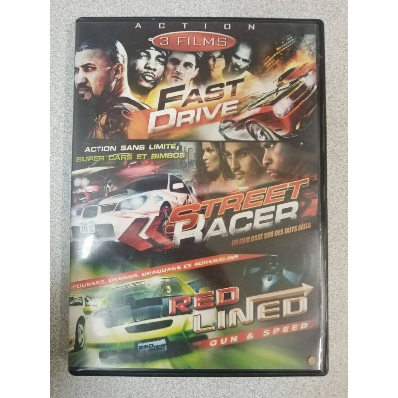 Dvd - fast drive / street racer / red lined