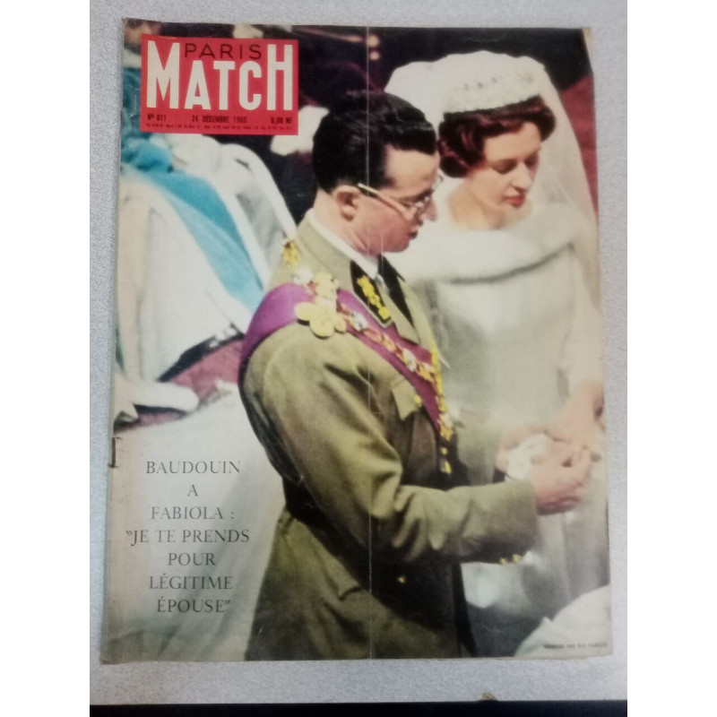 Paris Match N.611 - Décembre 1960
